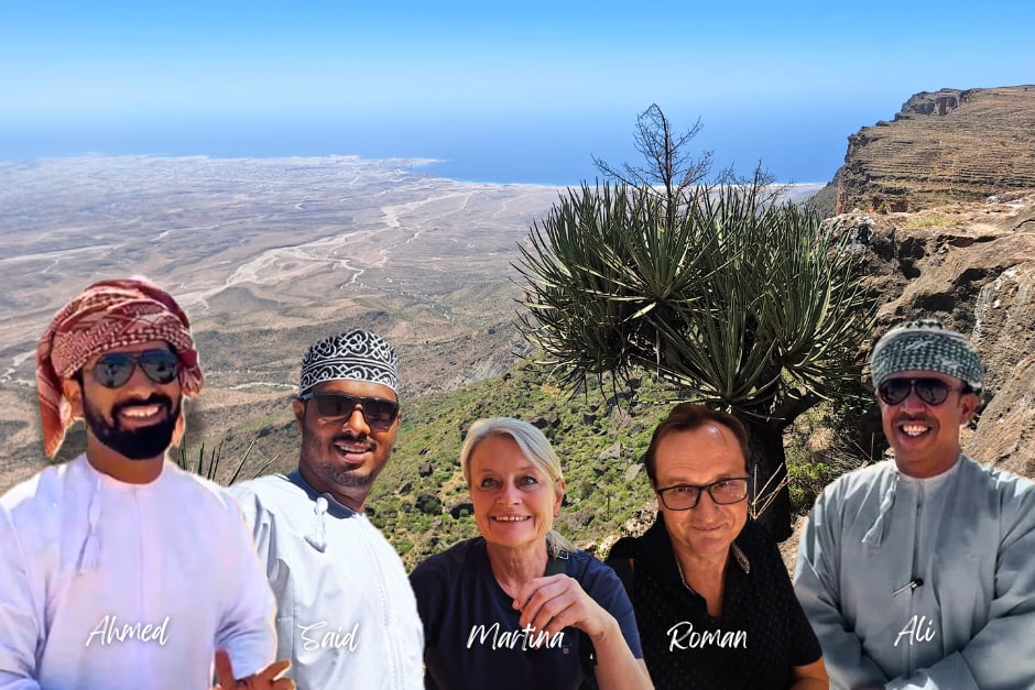 Seznamte se s průvodci Safari tour CZ v Salalah